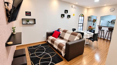 Top Airbnb: My House 1! Contagem-BH- MRV Arena, Itaú, Unimed! em Contagem