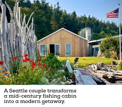 5-Star Modern Rustic Beach Cabin on Useless Bay