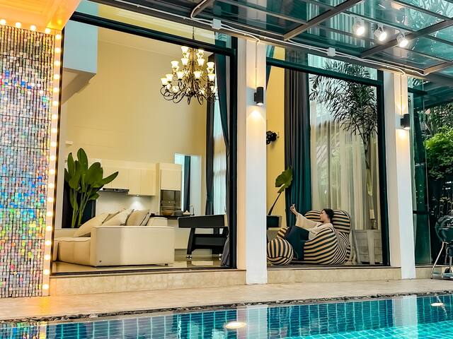 【海天盛筵7】曼谷中心Asok&Thong Lor800平米豪华别墅summer villa gallery image 3