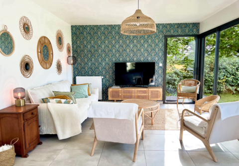 Top Airbnb: Ty Sea'cret Chapel: 5 min. to beach – view – quiet – bikes in Loctudy