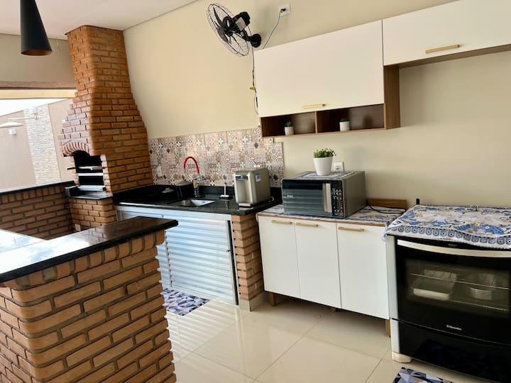 Casa Temporada Tropical Com Piscina Aquecida - Olimpia