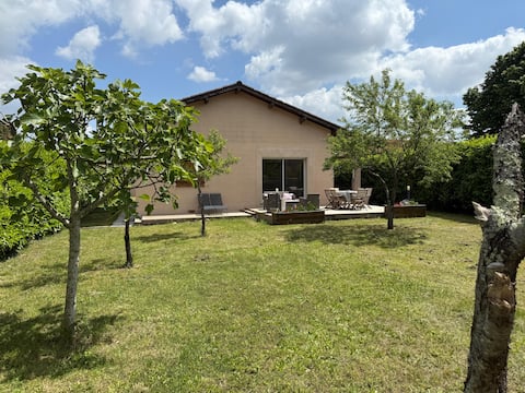 House with fenced garden near Toulouse
