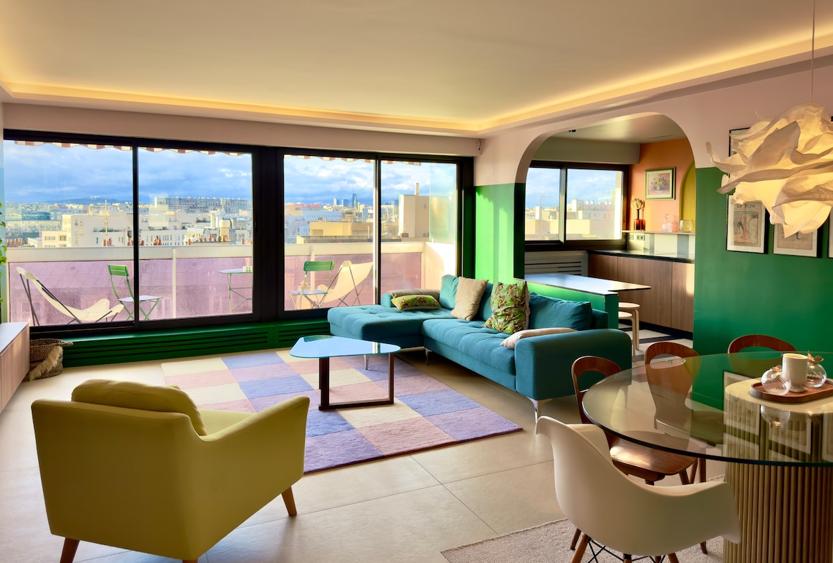 Popular Airbnb listing: Flat close to the Eiffel Tower and the Seine in Paris 15e Arrondissement