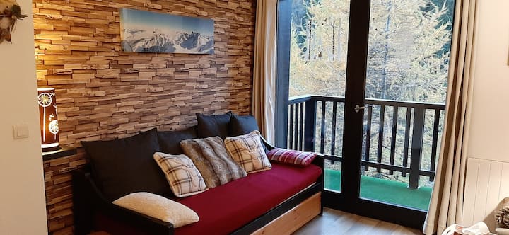 T2 Cosy Au Pieds Des Pistes Valfréjus - Aussois