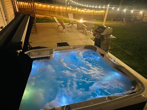 The Lux-Lodge,Hot Tub, Game room, Hugeyard,2MtoDWT