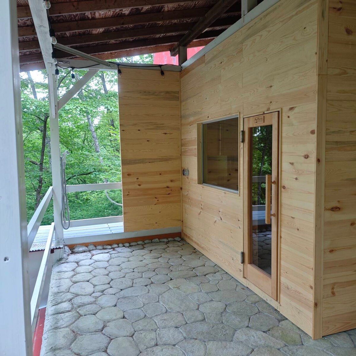 北軽井沢 森の別荘NO3 マウンテンビュー | 2F絶景サウナ誕生！BBQ屋根