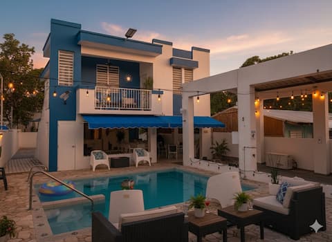 Private Beach house w/ generator & next to beach