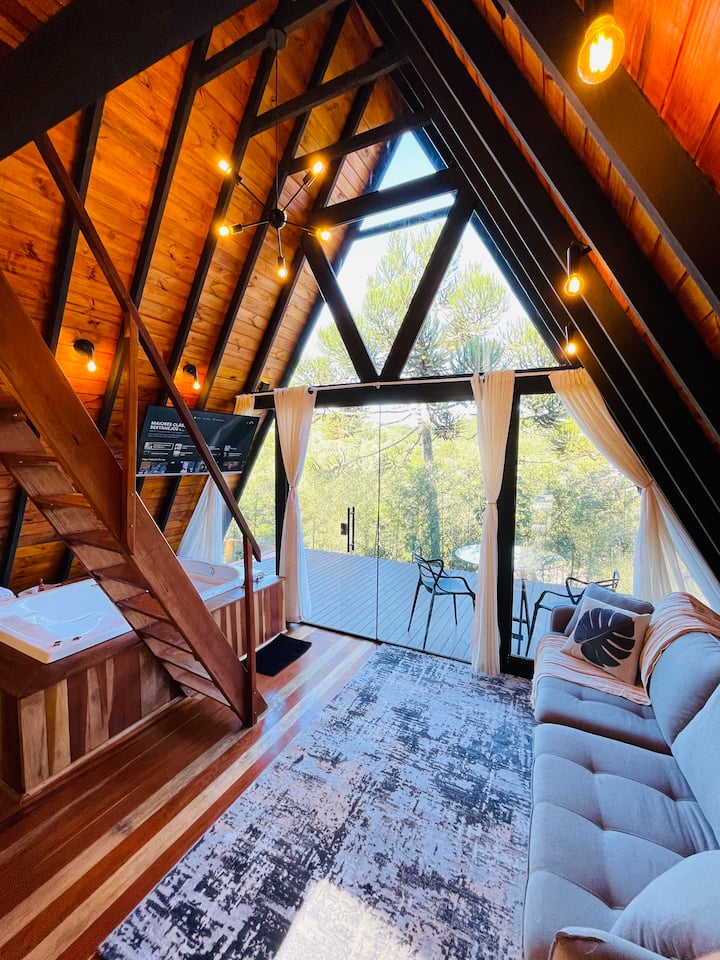 Romantic cabin near Curitiba