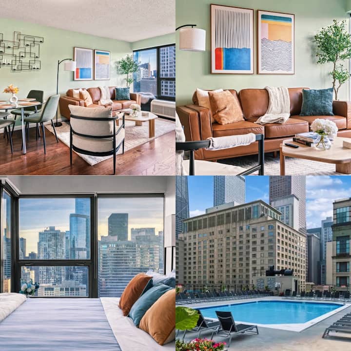 *Rare* High-rise Haven For Travelers - Chicago, IL