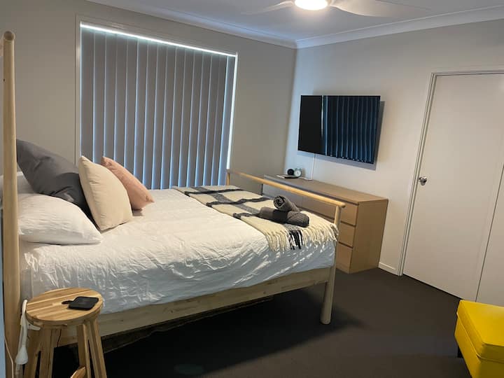 Master Bedroom includes TV, En-suite and air conditioning 