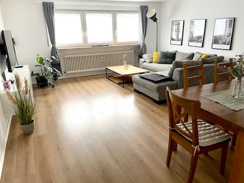 Popular Airbnb listing: Beautiful 80 sqm apartment in prime location with garden view in Fulda