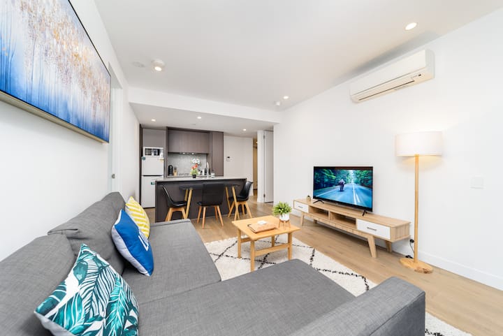 42f 180° Skyline View 3br2bath. 7pax. 2 Carpark - Melbourne