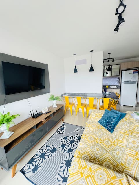 Imóvel de sucesso: Apartment NOVO•500m to the sea 2 bedrooms•4km to the airport•9km to Beto Carrero. em Navegantes