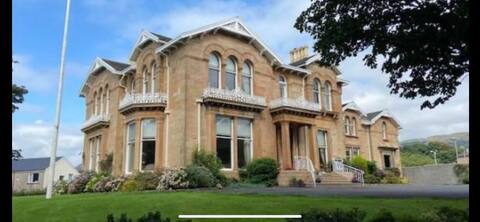 Rear Portion of Beachfront Mansion in Largs