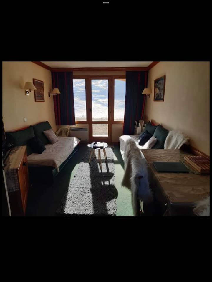 Appt Rdc Terrasse Soleil Coches Plagne Paradiski - Montchavin