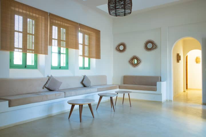 Villa Emeraude Style Djerbien Avec Piscine Privée - Djerba