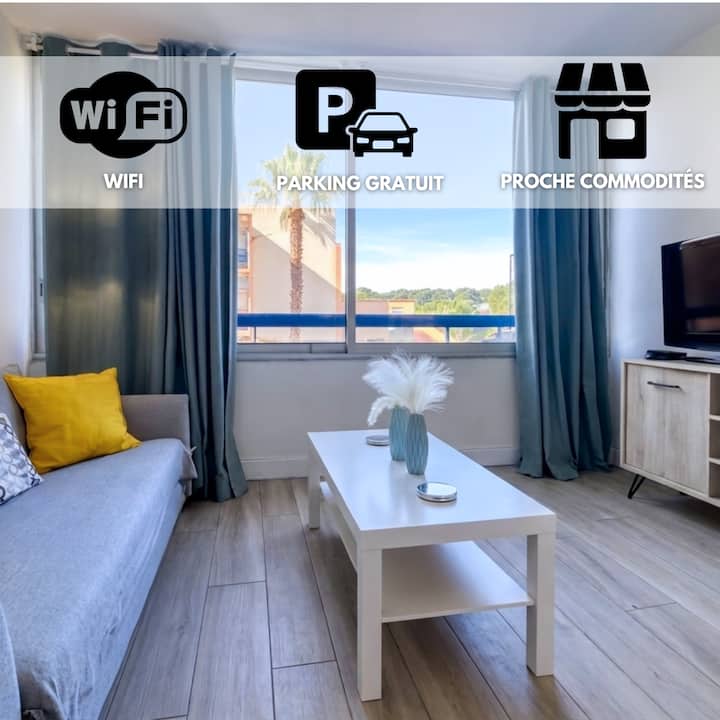 L'instant Cozy - Parking - Proche Mer - Wi-fi - La Ciotat