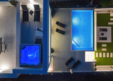 VILLA Nocturno!
#pool
#jacuzzi
#fitness
#konoba