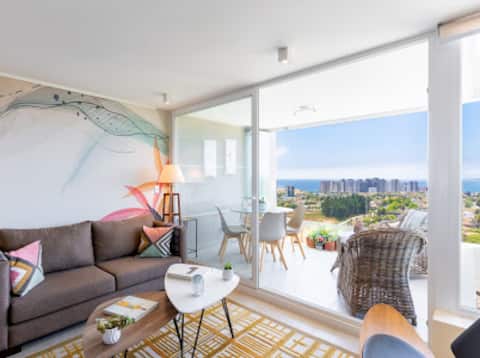 Top performing Airbnb: Relax and enjoy the view in Concón