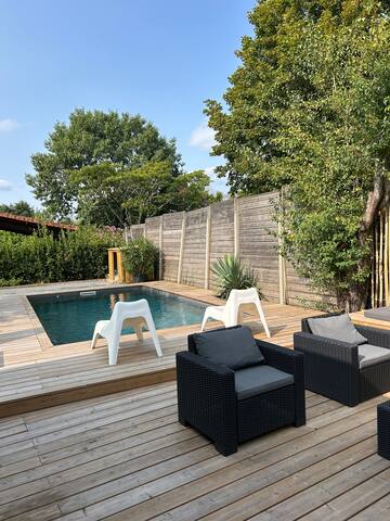 Superbe maison avec piscine proche Bordeaux centre