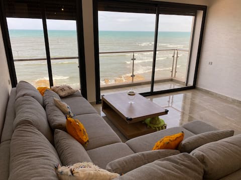 Top performing Airbnb: Amazing Apartment Sea View Beachfront in Downtown in El Jadida Province