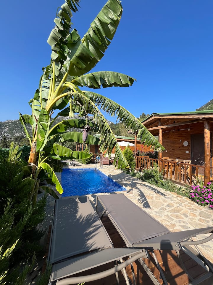 ÇAmbalı Bungalov Ev1 - Marmaris, Bayır Köyü - Selimiye