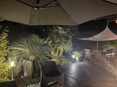 Propriété Airbnb réussie: Villa Belzano, Quiet Villa Patio near the ocean à Seignosse