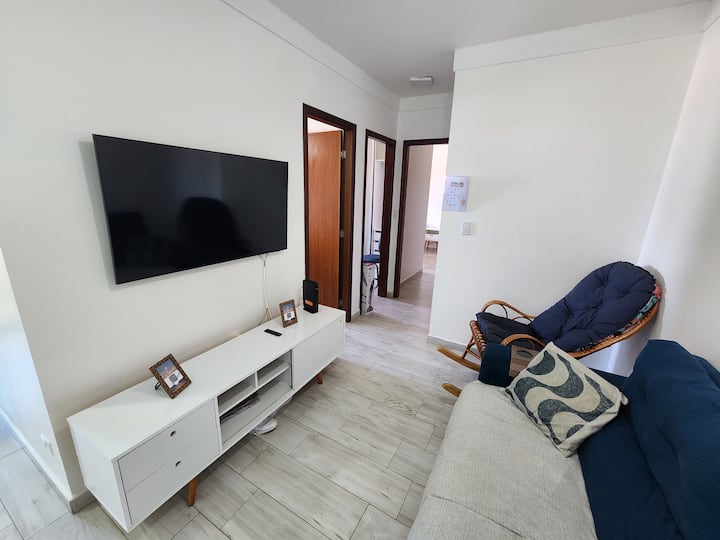 Apartamento C/ Piscina (à 5m Da Praia!) - Peruíbe