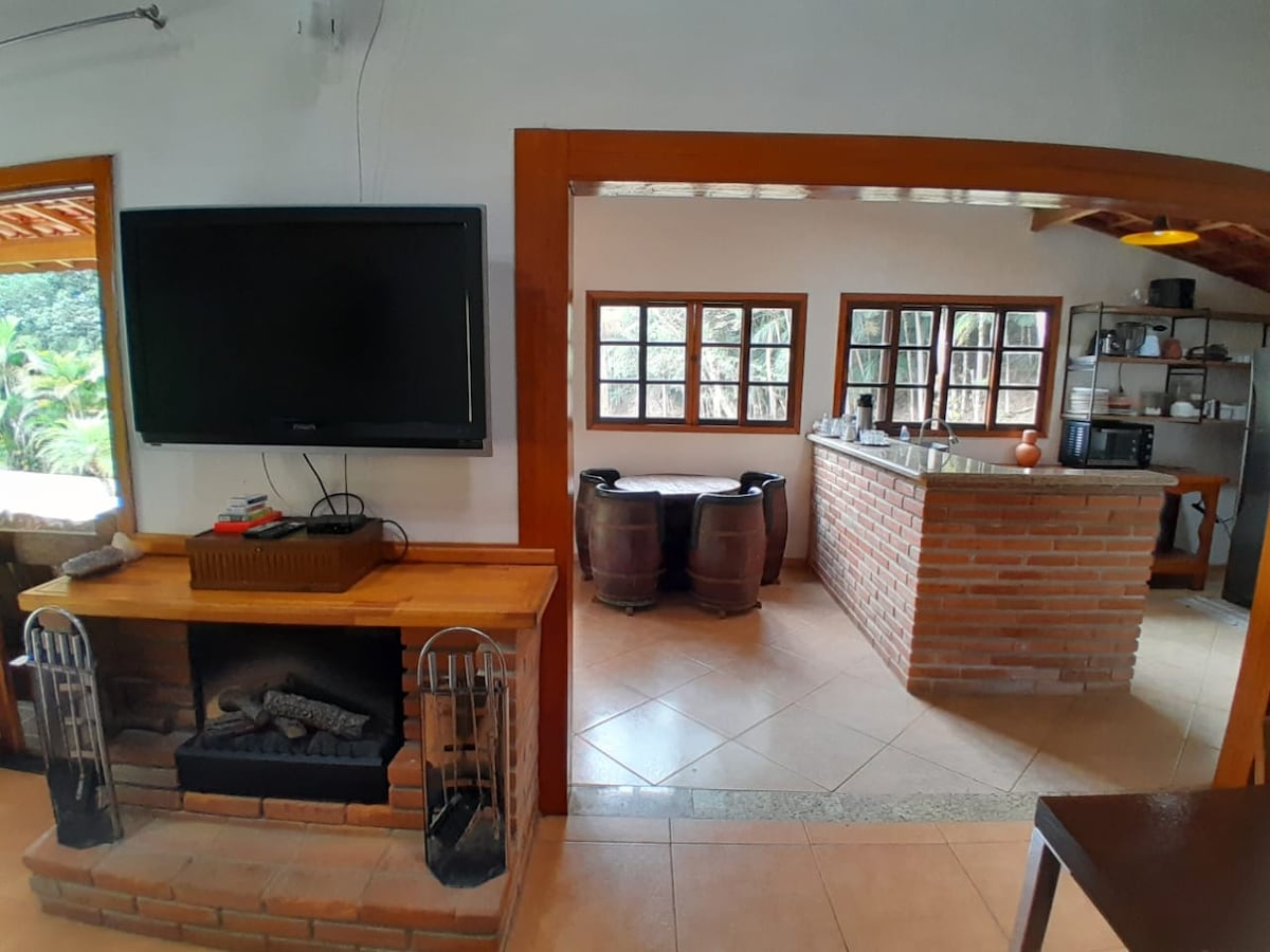 Imóvel de sucesso: Site with privacy: waterfall and Atlantic Forest em Juquitiba
