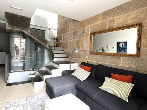 Top Airbnb: Casa Cousiño Monumental Zone en Pontevedra