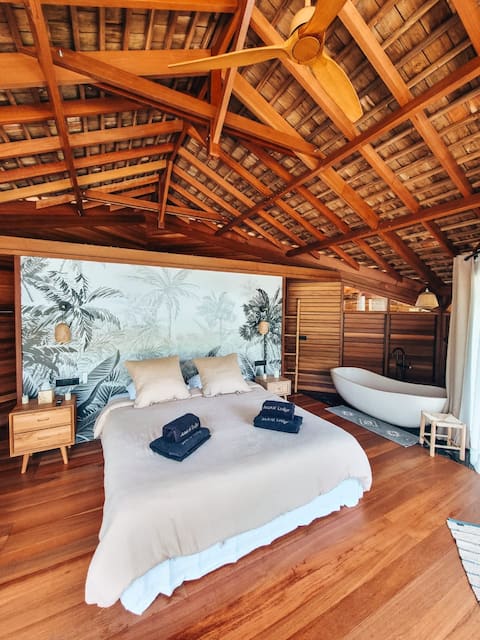Bungalow Vai : Anavai Lodge Taha'a