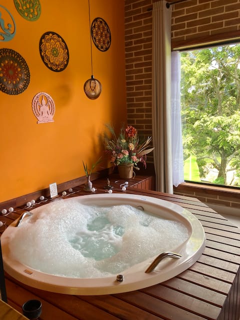 Top Airbnb: Mandala Chalet em Sapucaí Mirim
