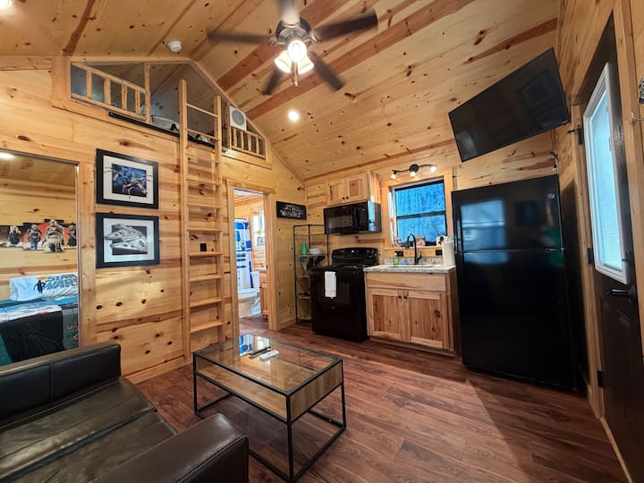 Star Wars Themed Cozy Cabin| Porch W/ Private Lake - Livingston, TX