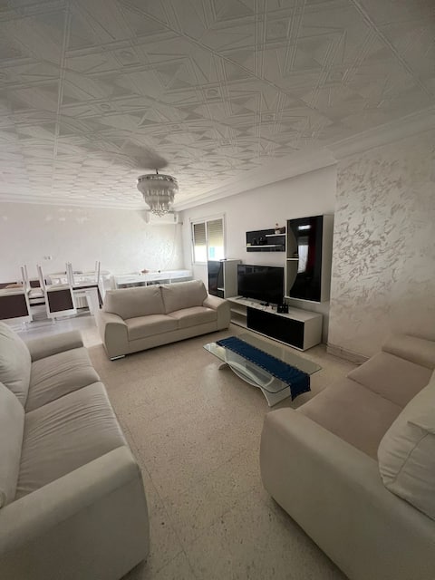 Tunis city centre 3 bedroom Family duplex Carthage