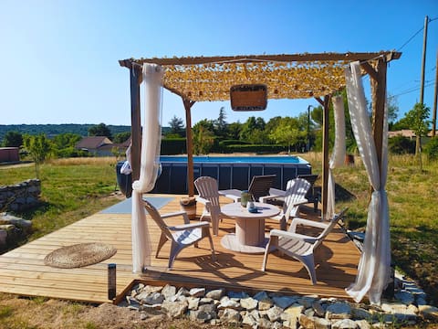 Cocotte Palace Gîte 4 people, South Ardèche