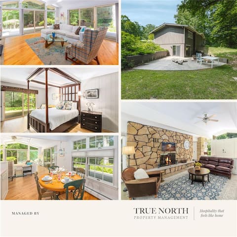 Mid-century Modern Home by Arcadia Bluffs, Lake Mi