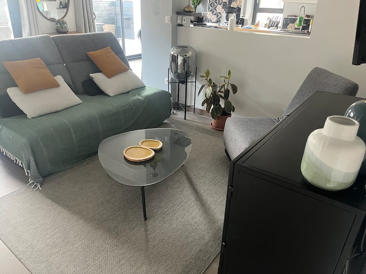 Appart 90m² + Terrasse Au Pied Des Stations De Ski - Saint-Jean-de-Maurienne