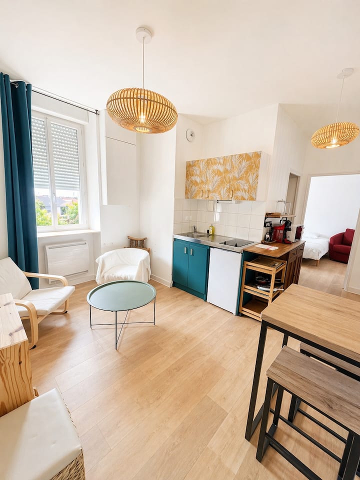 T2 Quartier Mitrie - 2 Personnes - Nantes