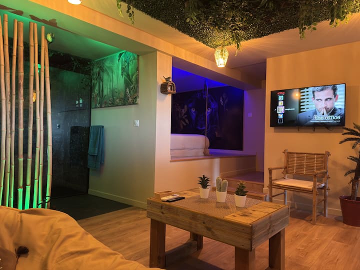 Jungle Room - Paradis Tropical & Jacuzzi Privatif - Cuges-les-Pins