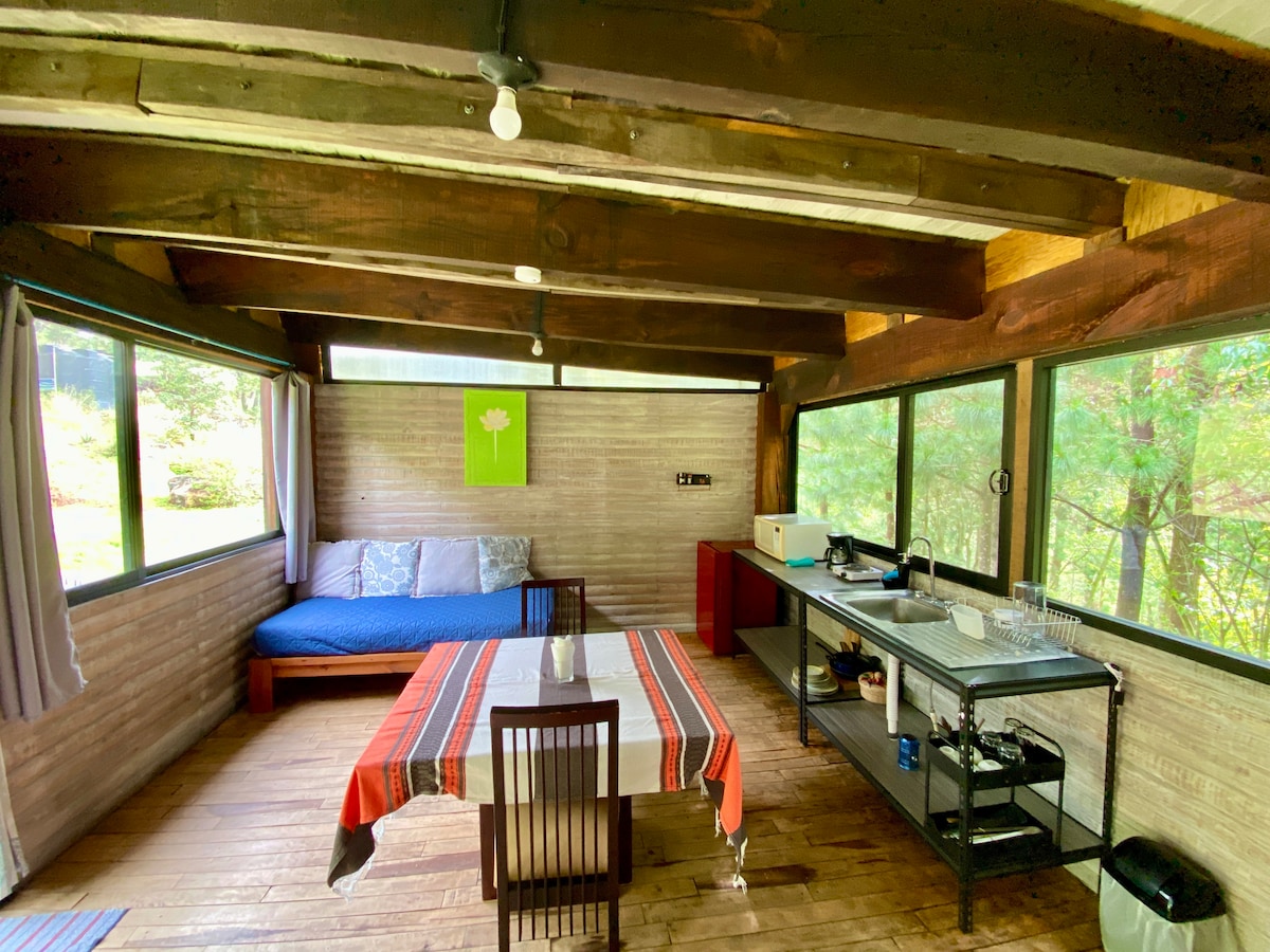 Successful Airbnb property: The Coba-Cha rustic cabin (starlink) in Amealco De Bonfil