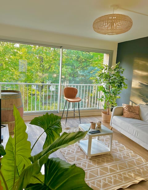 Elegant peaceful and cozy apartment near RER A