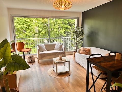 Stylish peaceful & cozy apartment - 10 min RER A