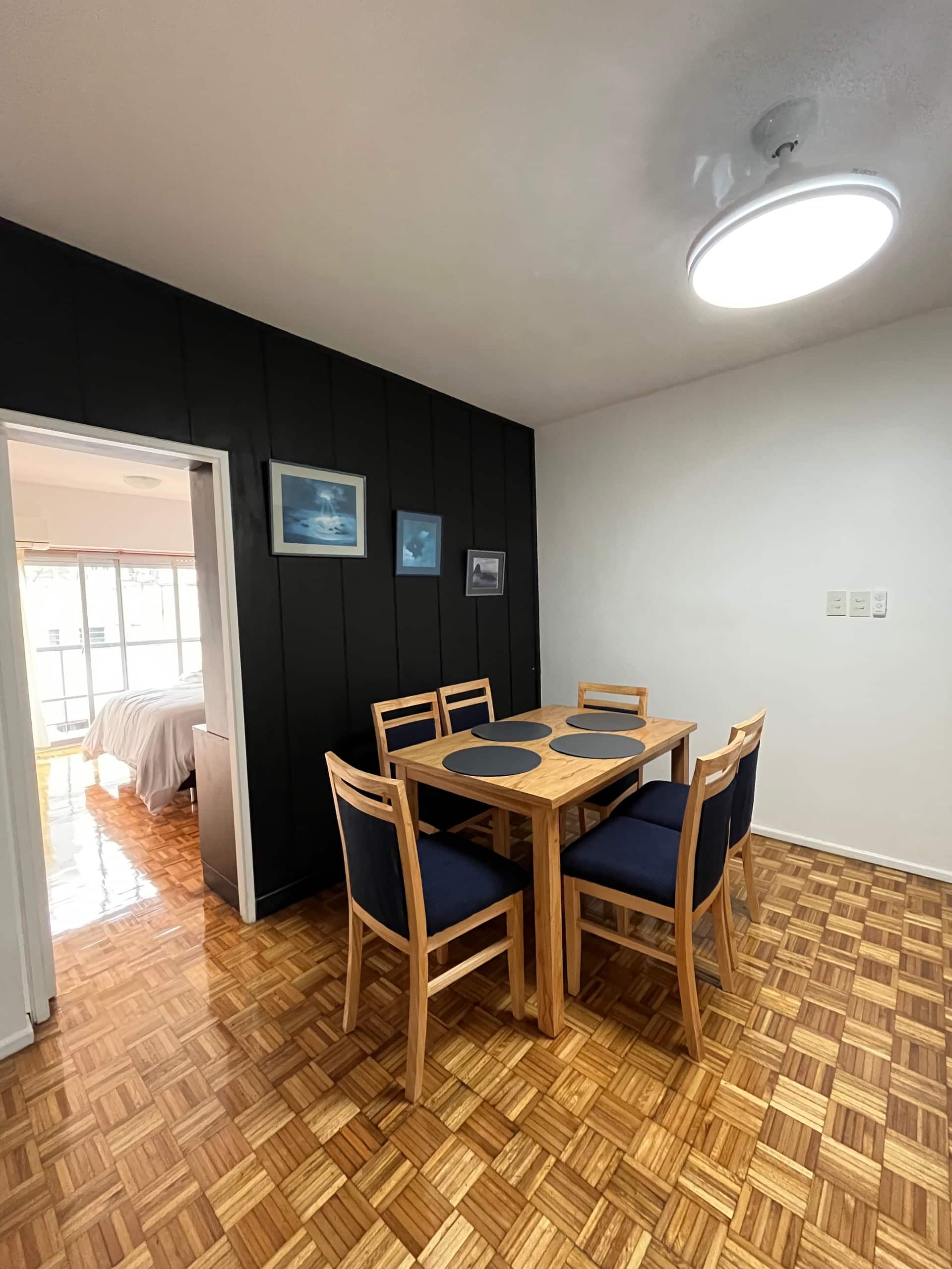 Fully furnished two-bedroom apartment near Teatro Colón in San Nicolás