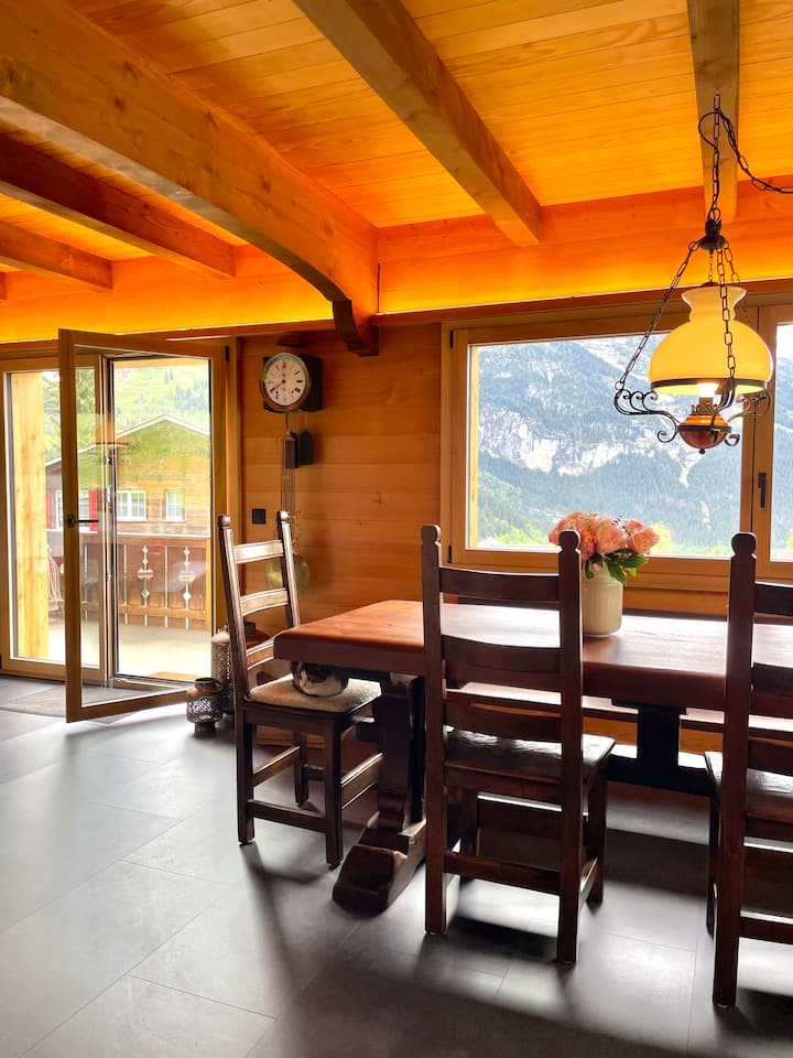 Chalet Mit Eigerblick / Privatzimmer - Grindelwald