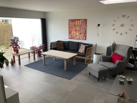 Popular Airbnb listing: Townhouse in a plan close to nature in Roskilde
