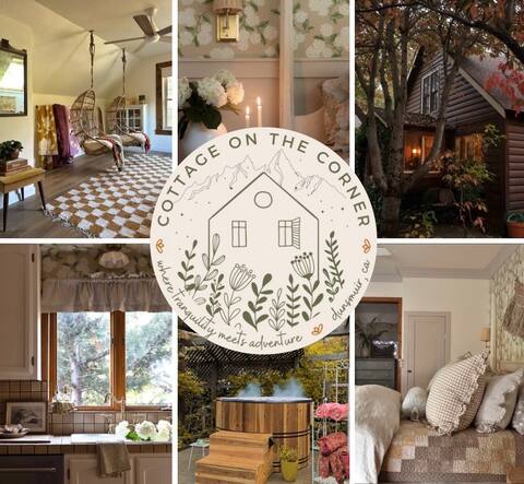 Cottage on the Corner • Cedar Hot Tub
