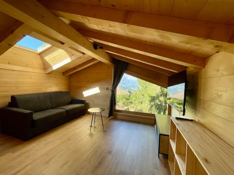 Propriété Airbnb réussie: Cozy and independent Mazot à Combloux