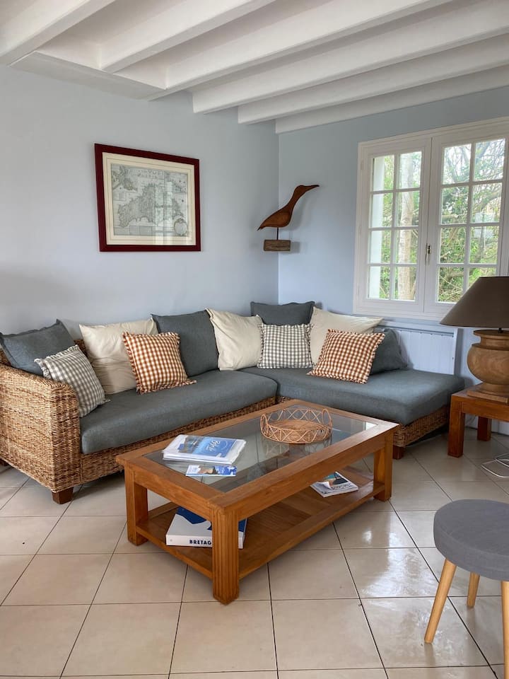 Maison Familiale «&nbsp;Ker Galinette», Piscine,jacuzzi - Belle-Île