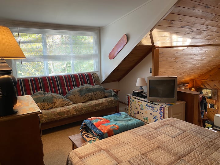 Лофт в южна дървена колиба 