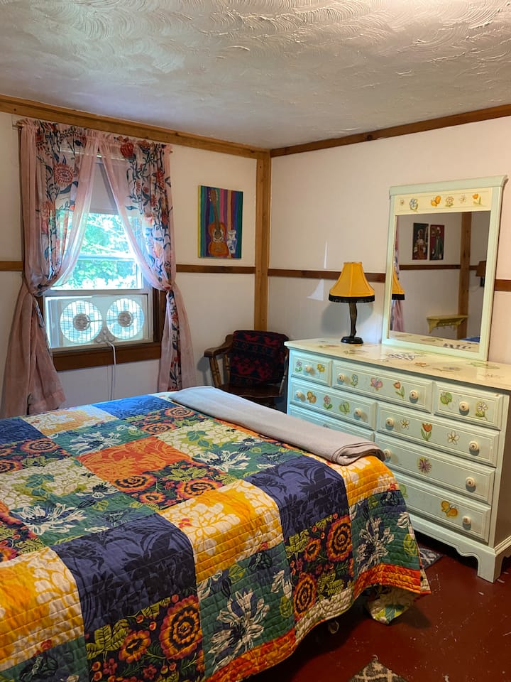 Северна дървена колиба - двойно легло